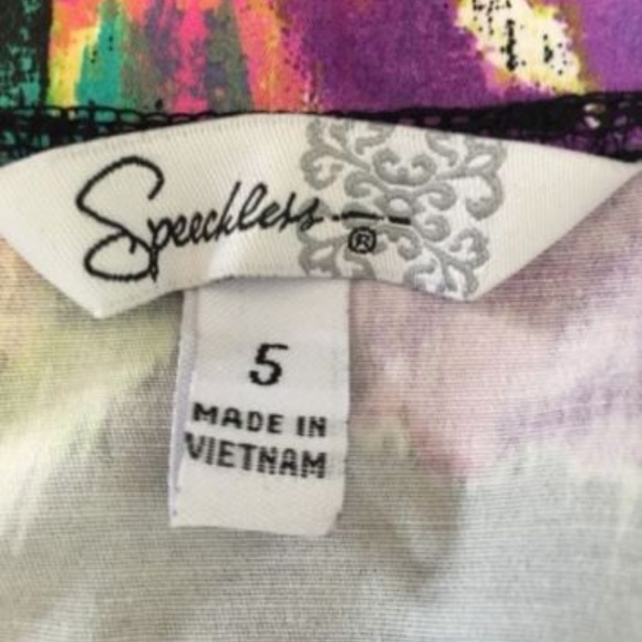 Spring Floral Print Mini Formal Dress 5 - Picture 7 of 8